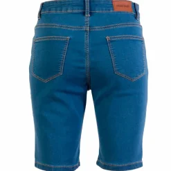 Steenholt Grace Dame Shorts Plus Size - M. Light Blue Denim