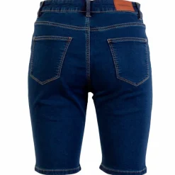 Best Steenholt Grace Dame Shorts Plus Size - Blue Denim