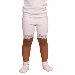 Hot Steenholt Harmony Børne Cykelshorts - White