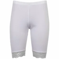 Best Steenholt Harmony Dame Cykelshorts Plus Size - White