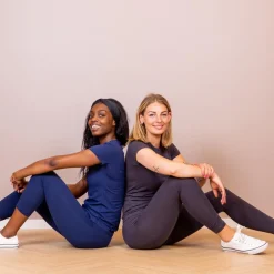 Outlet Steenholt Harmony Dame Leggings - Dark Grey