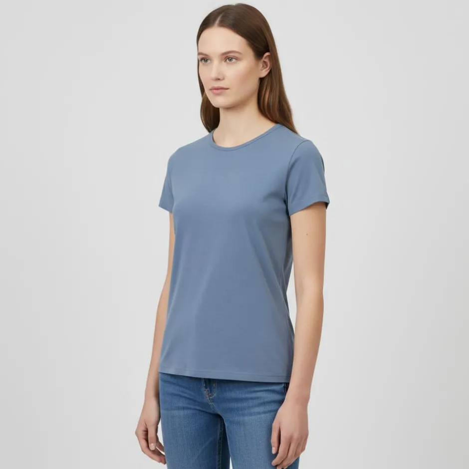 Hot Steenholt Harmony Dame T-shirt - Provincial Blue
