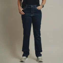 Online Steenholt Laura Dame Jeans - Navy