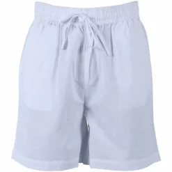 New Steenholt Linett Dame Shorts i hørmix - Heavenly Blue
