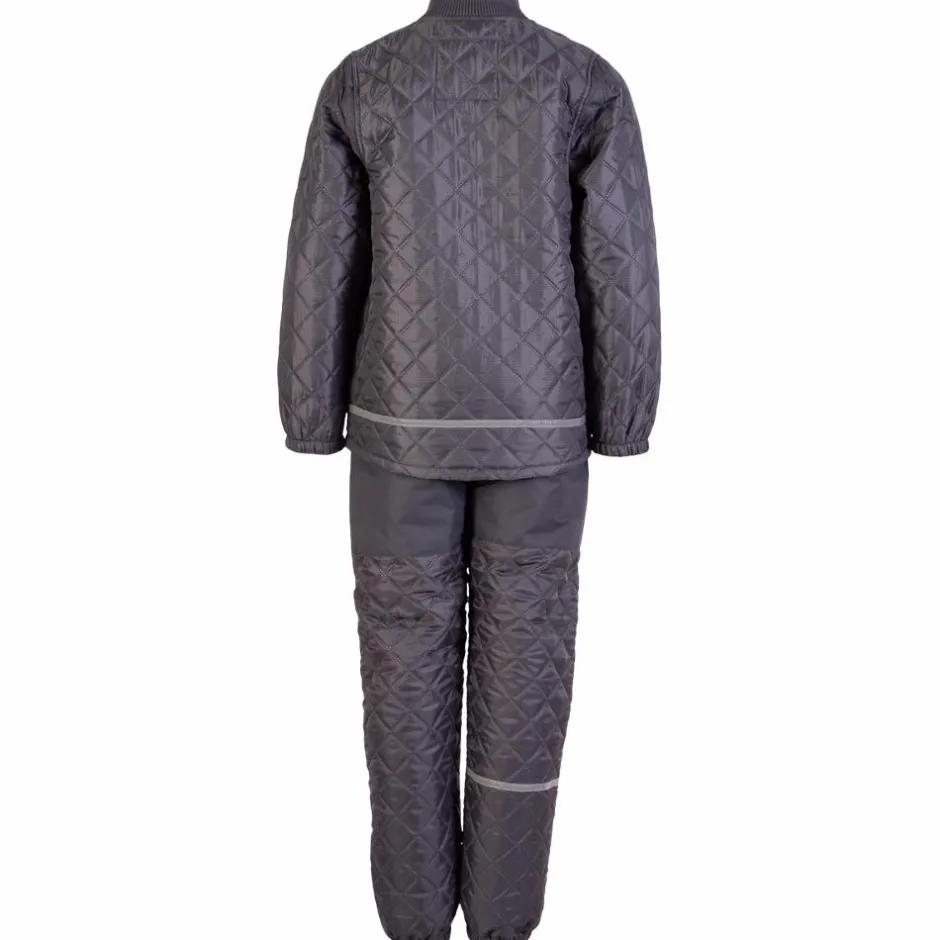 Sale Steenholt Lund Børne Termosæt - Antrazite Grey