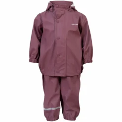 Sale Steenholt Moss Børne Regnsæt - Crushed Berry