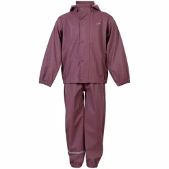 Online Steenholt Moss Børne Regnsæt - Crushed Berry