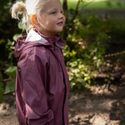 Online Steenholt Moss Børne Regnsæt - Crushed Berry