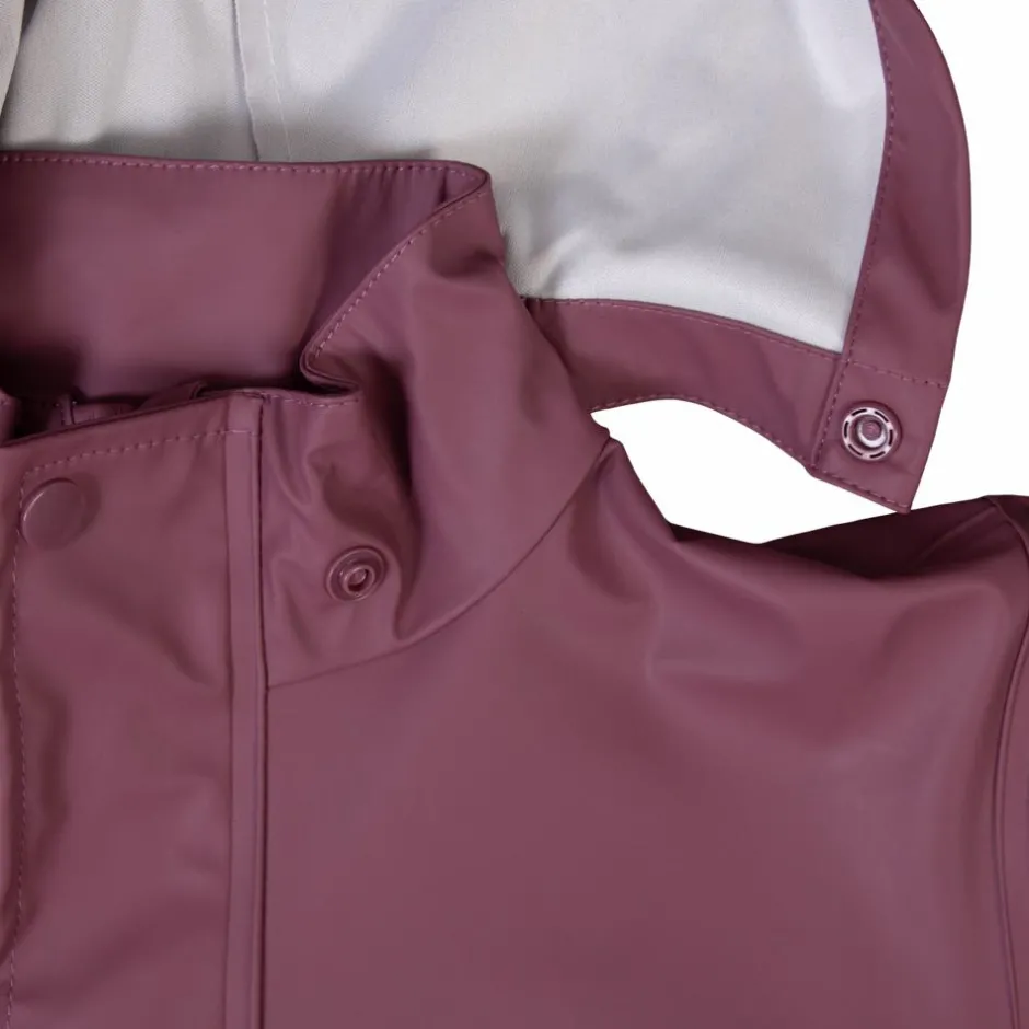 Online Steenholt Moss Børne Regnsæt - Crushed Berry