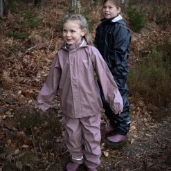 Sale Steenholt Moss Børne Regnsæt - Twilight Mauve