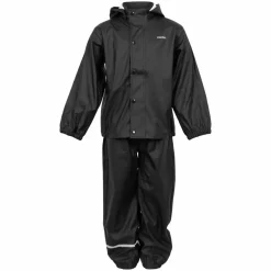 New Steenholt Moss Børne Regnsæt - Black