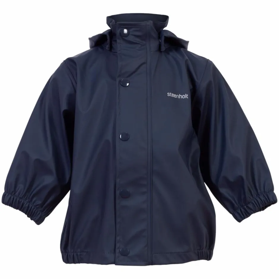 Best Steenholt Moss Børne Regnsæt - Blue Nights