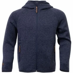 Sale Steenholt Ocean Børne Fleecejakke - Melange Blue