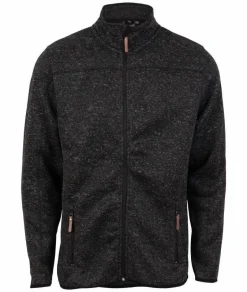 Outlet Steenholt Ocean Herre Fleecejakke - Dark Grey