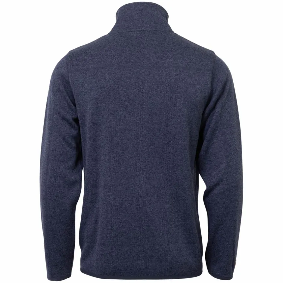 Sale Steenholt Ocean Herre Fleecejakke - Melange Blue