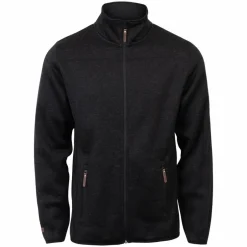 Discount Steenholt Ocean Unisex Fleecejakke - Black Melange