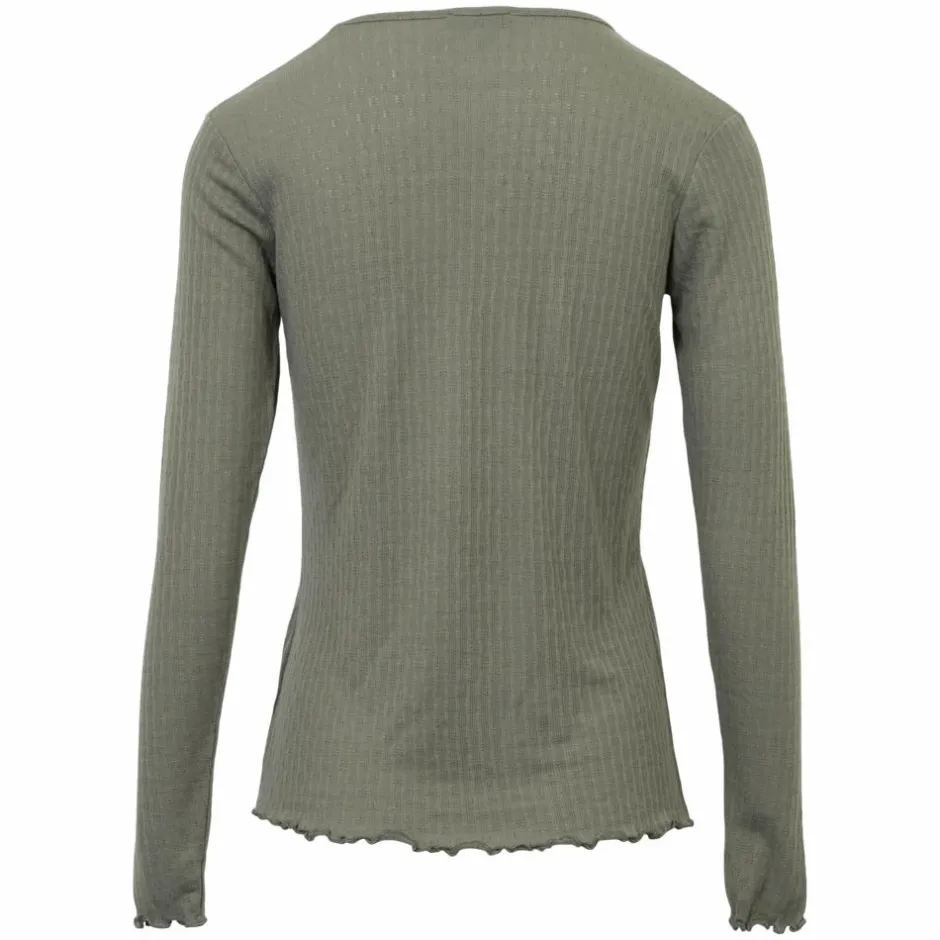 Best Steenholt Rose Dame Bluse - Vetiver