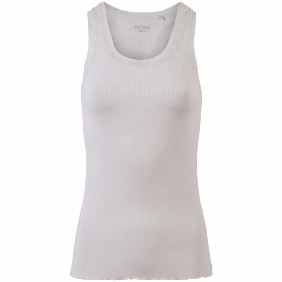 Online Steenholt Roselina Dame Top Plus Size - Gardenia