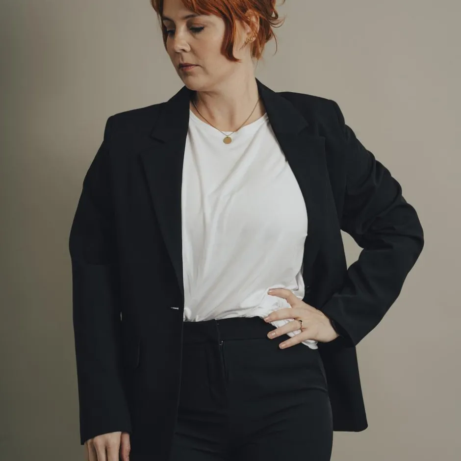 Discount Steenholt Sharon Dame Blazer - Black