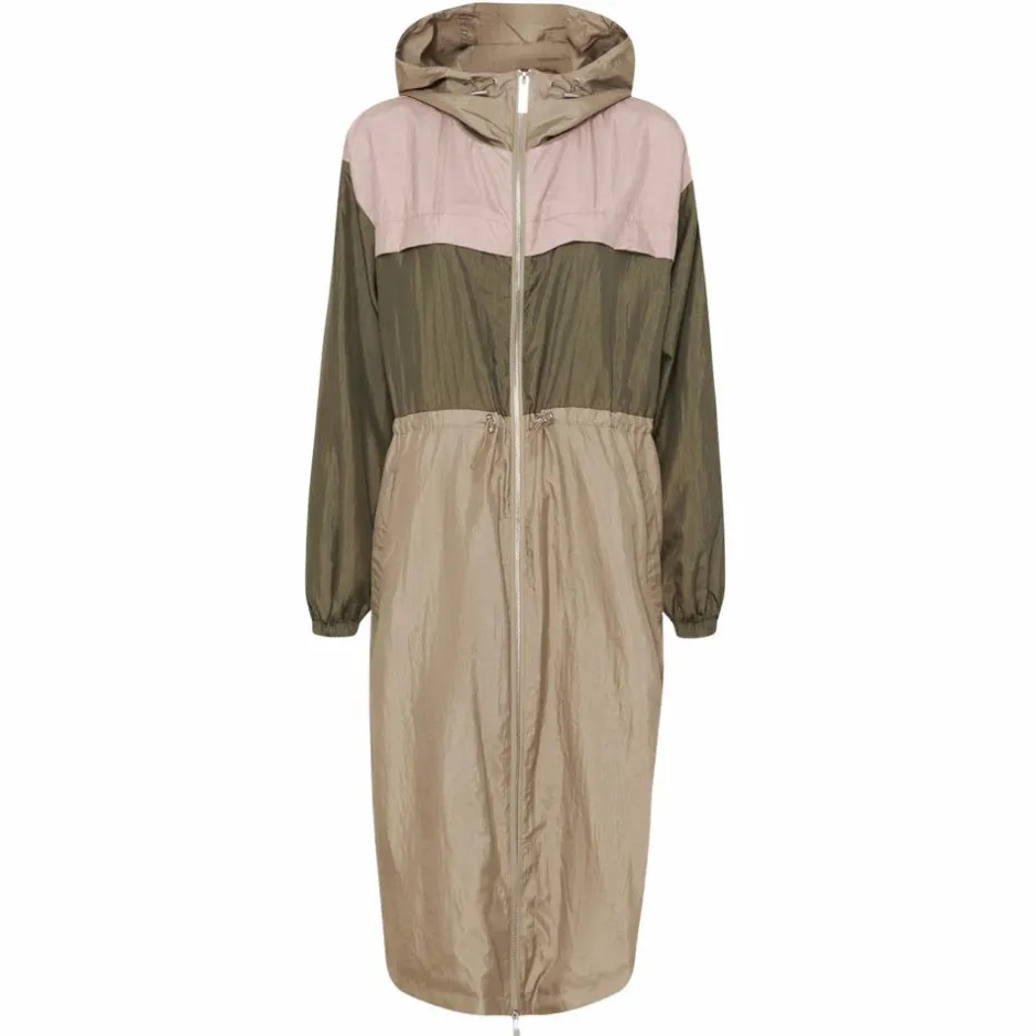 Clearance Ticket Woman Paula Dame Overgangsjakke - Taupe