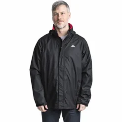 Hot Trespass Herre Regnjakke - Black