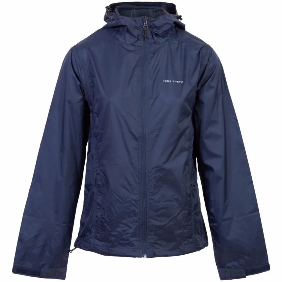 Best True North Dame Regnjakke - Dk Blue