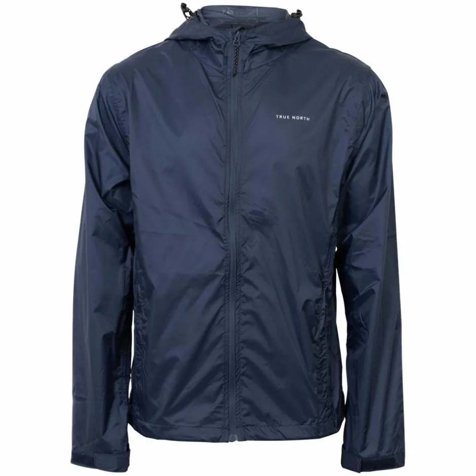 Sale True North Herre Regnjakke - Dk Blue