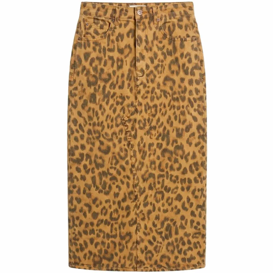 Vanting Dame Nederdel - Leopard