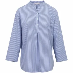 Outlet Vanting Dame Skjorte - Royal Blue