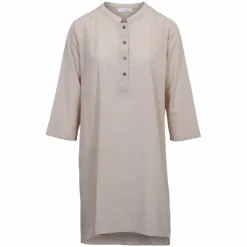 Outlet Vanting Dame Tunika i hørmix - Beige