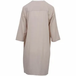 Outlet Vanting Dame Tunika i hørmix - Beige