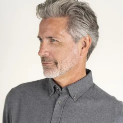 Sale Vito Barny Herre Skjorte - Grey Mix