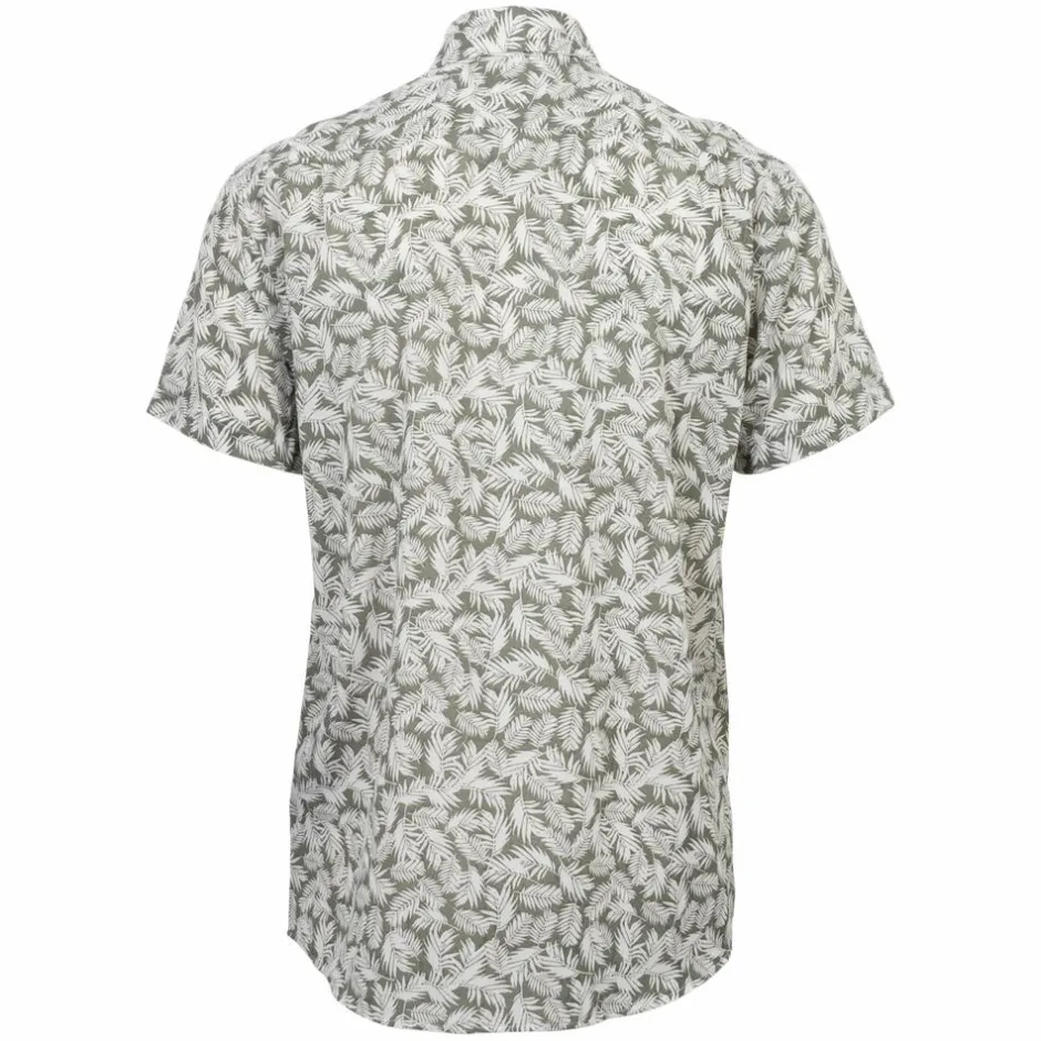 Hot Vito Darin Herre Kortærmet skjorte - Light Army