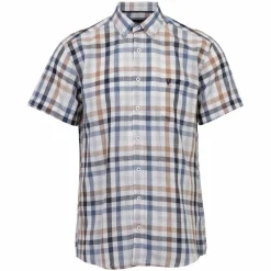 Vito Dayton Herre Kortærmet skjorte - Naval Blue