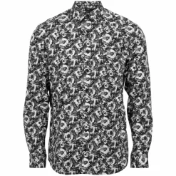 Discount Vito Elron Herre Skjorte - Jet Black