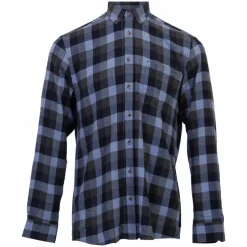 Online Vito Farmer Herre Skjorte Plus Size - Colony Blue Mix