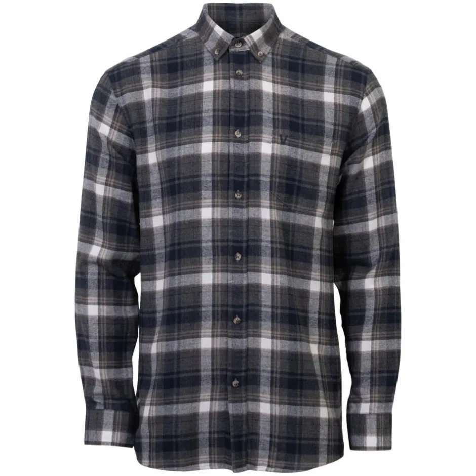 Best Vito Farmer Herre Skjorte - Mid Grey