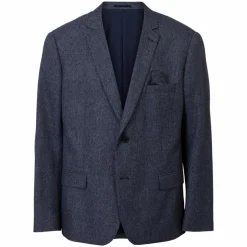 Best Vito Ganton Herre Blazer - Naval Blue