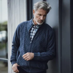 Online Vito Herre Cardigan - Dk.navy mix