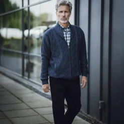 Online Vito Herre Cardigan - Dk.navy mix