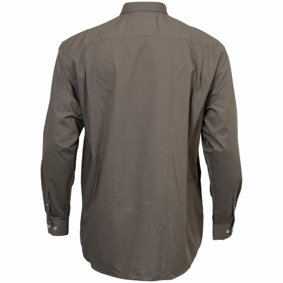 Hot Vito Napoli Herre Skjorte - Mid Brown