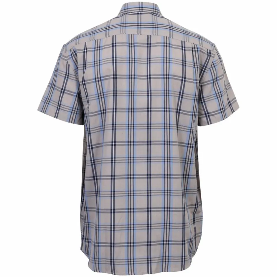 Vito Rome Herre Kortærmet skjorte - Ultra Light Sand