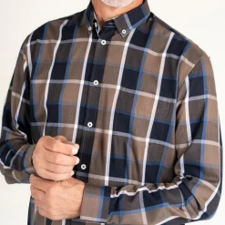 Best Vito Rome Herre Skjorte - Dk. Navy