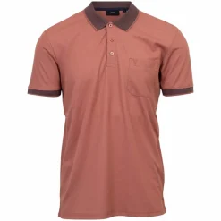 Hot Vito Texas Herre Polo - Henna Red