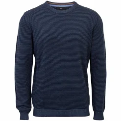 Outlet Vito Viggo Herre Striktrøje - Dk. Navy