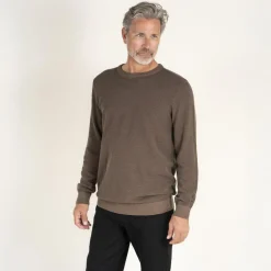 Hot Vito Viggo Herre Striktrøje - Mid Brown