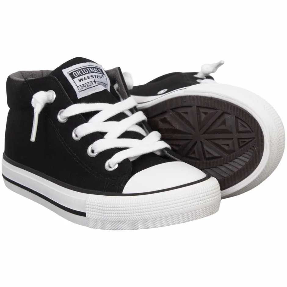Clearance Weestep Børne Sneakers - Black