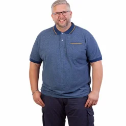 Sale Yellowstone Eagle Herre Polo - Navy Melange