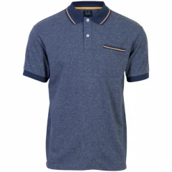 Sale Yellowstone Eagle Herre Polo - Navy Melange