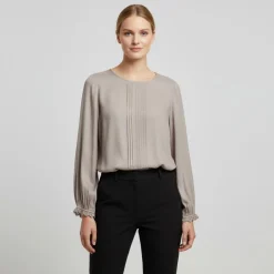 Clearance ZbyZ Dame Bluse - Moon Rock